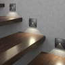 Чёрный встраиваемый светильник Integrator Stairs Light IT-751-Black