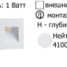 СВЕТКОМПЛЕКТ · ST-8072 SQ WH 4100K