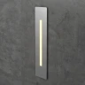 Серый светильник для лестницы