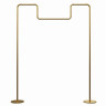 Бронзовая световая напольная стойка для одежды IT-Light hanger-D1100x1500