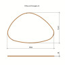 Cветодиодная большая люстра Integrator Set of Round Triangles