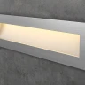 Прямоугольный алюминиевый светильник на лестницу Integrator IT-772-Alum