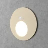 Светильник на стену с датчиком движения круглый светодиодный Integrator IT-726-Sensor-Alum