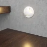 Белый настенный влагозащищённый светильник Integrator IT-701 IP65 WH AURA