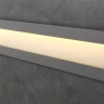 Серый прямоугольный светильник для лестницы Integrator IT-773-Gray