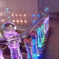Лестница с RGB подсветкой