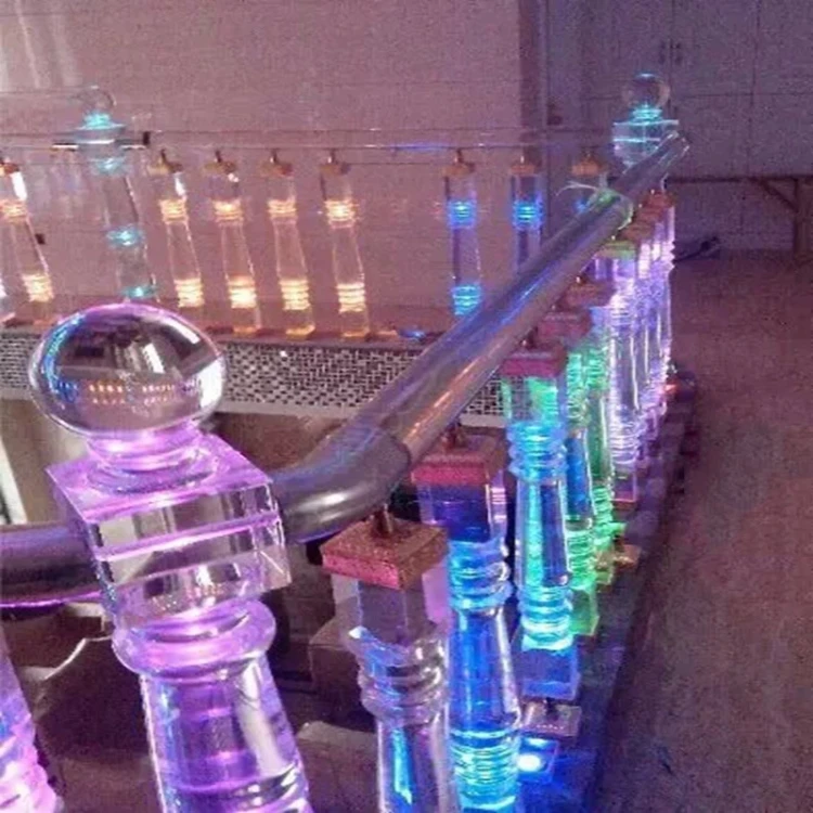 Лестница с RGB подсветкой