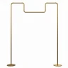 Бронзовая световая напольная стойка для одежды IT-Light hanger-D1100x1500