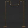 Золотая стойка для одежды IT-Light hanger-D1100x1500